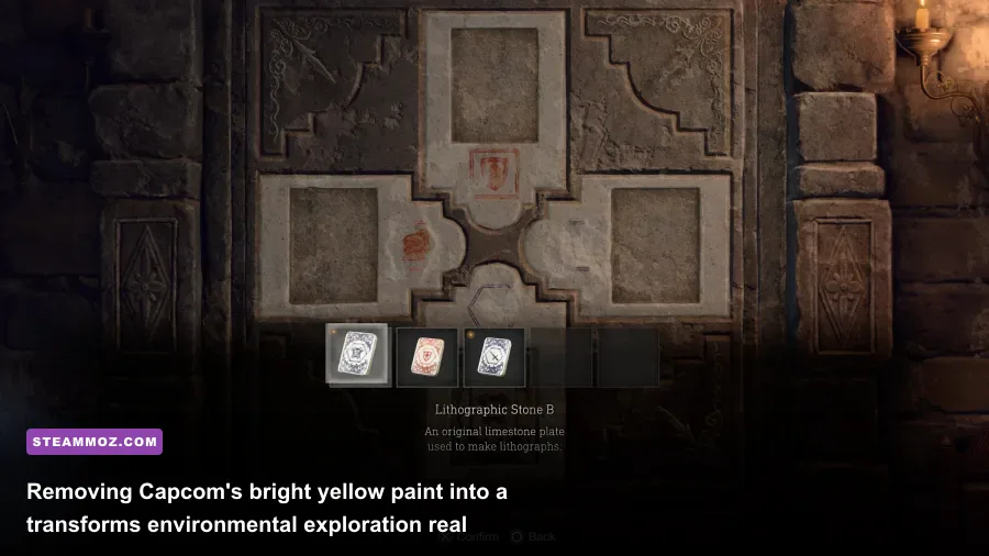 Breakable wooden barrels in the Castle without yellow paint markers
