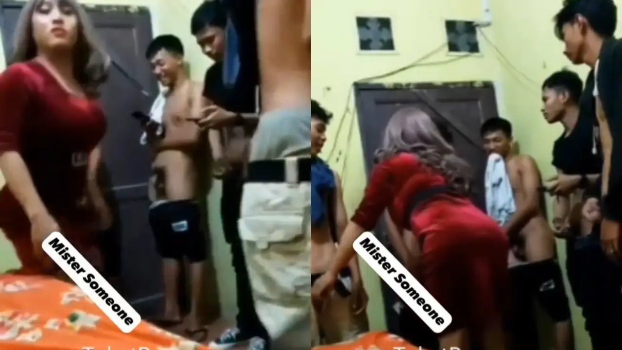 Tante sepongin 5 cowo