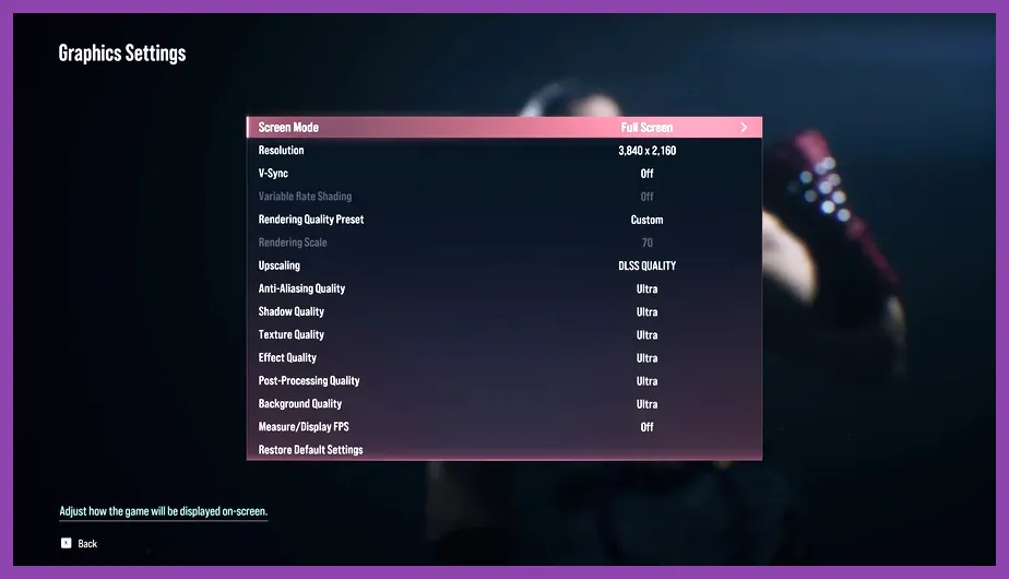 Tekken 8 Best Settings for Max FPS