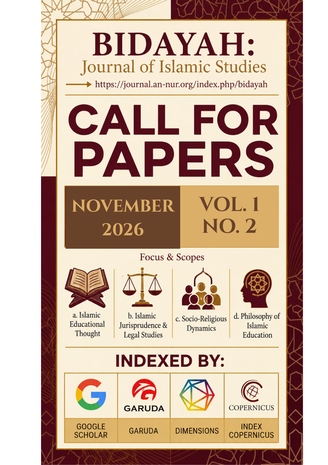 Call for Papers Poster
