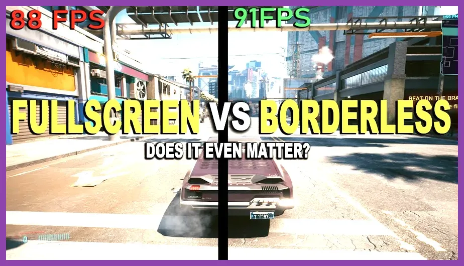 Comparison of fullscreen, borderless, and windowed display modes in Helldivers 2