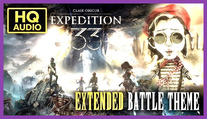 An epic party encounter against a formidable enemy in Clair Obscur Expedition 33