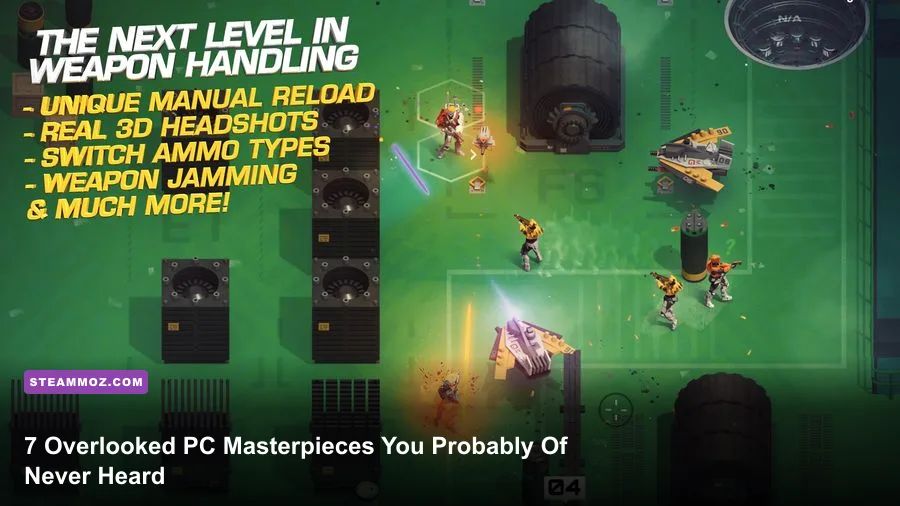 Tactical top-down combat in the hidden gem PC shooter Synthetik Legion Rising