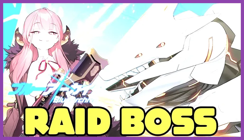 Blue Archive challenge mode boss battle