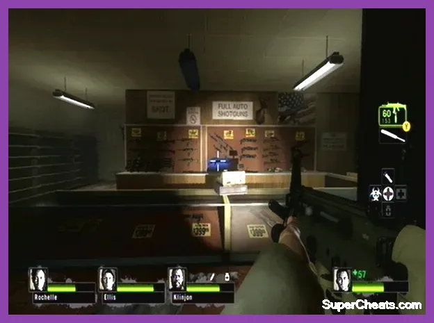 Left 4 Dead 2 safe room inventory management