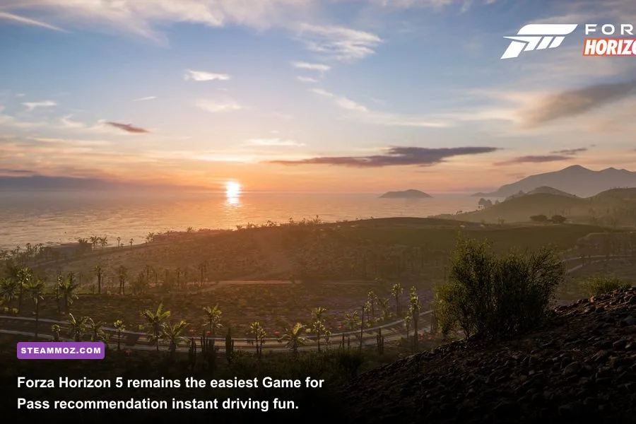 Sports cars racing through Mexico in Forza Horizon 5