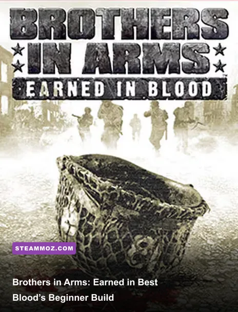 Brothers in Arms Earned in Blood squad advancing through a World War II battlefield