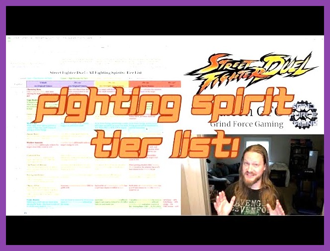 Upgrading Fighting Spirit and equipment in Street Fighter Duel