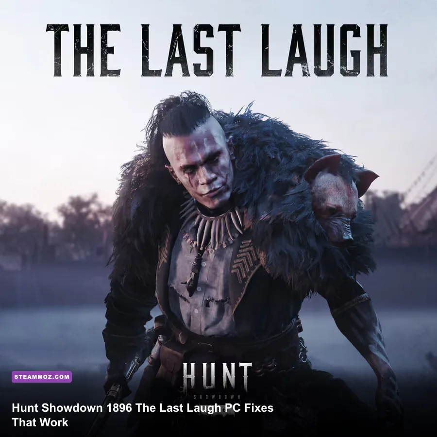 Hunt Showdown 1896 The Last Laugh hunter standing in a dark swamp