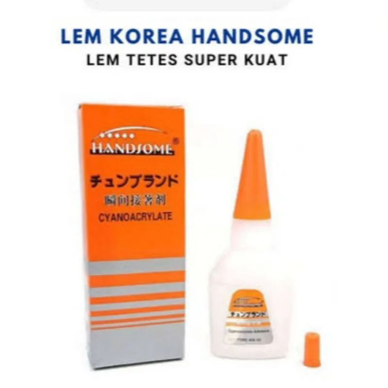 Lem Korea Handsome Serbaguna Super Kuat 50 Pcs - Gambar 2