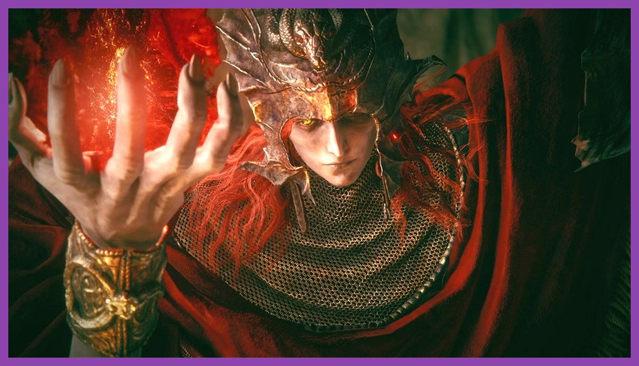A challenging boss fight in Shadow of the Erdtree