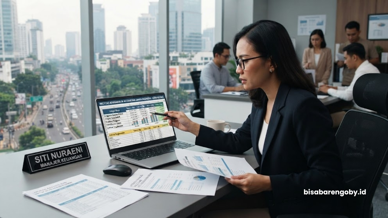 Manajer keuangan memproyeksikan anggaran harga AI Accounting untuk UMKM di Indonesia berbasis RAG