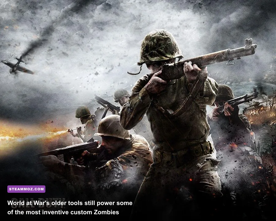 Call of Duty World at War custom Zombies map on PC