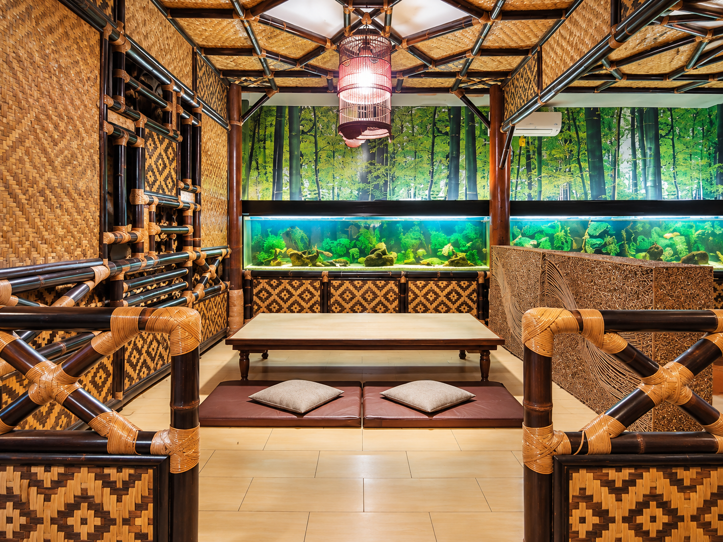 Ruang Makan Lesehan & Dining Hall Indoor AC