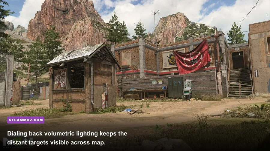 Clear view down sights on Shoot House in Modern Warfare 2