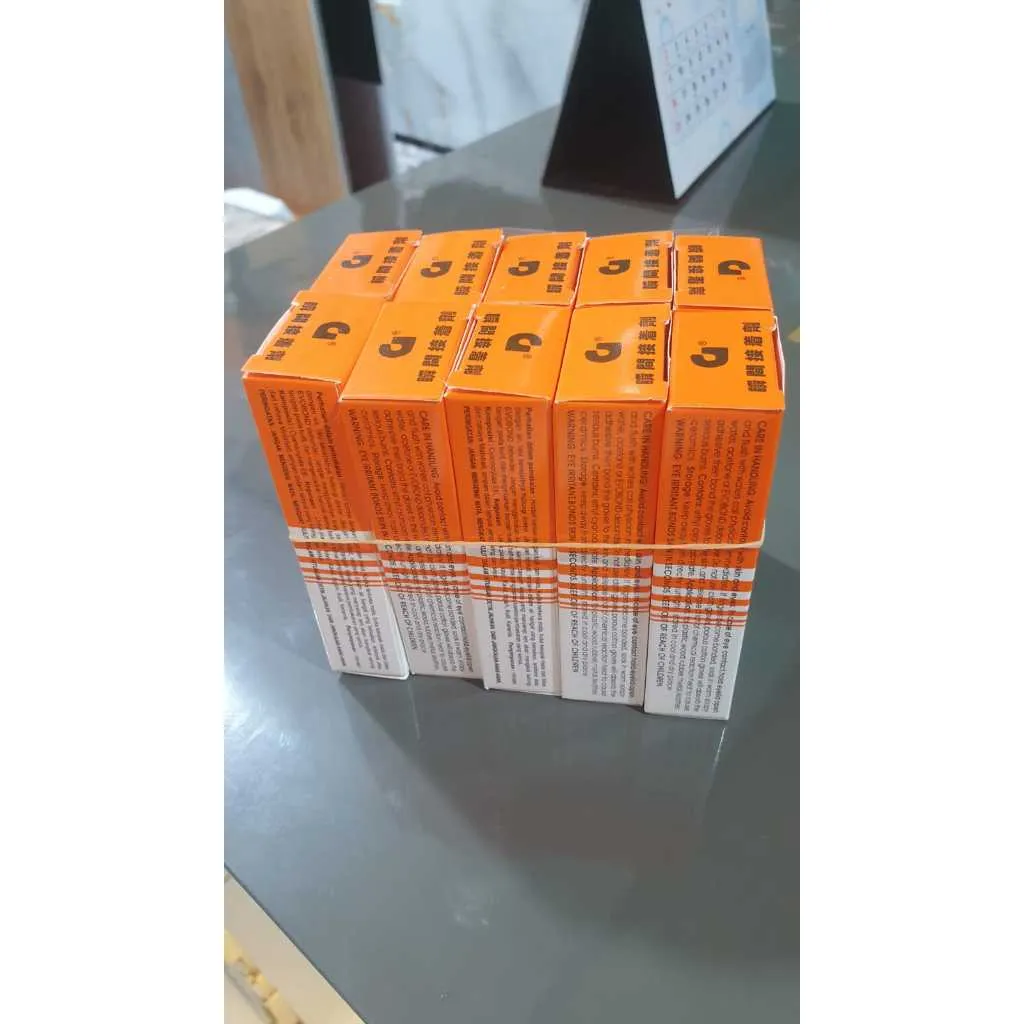 Lem Korea Tipe G Kuat & Kental, Serbaguna Rumah/Kantor, Cepat Kering, Tahan Air & Benturan, Bening Tanpa Jejak, Cocok untuk DIY. - Gambar 2