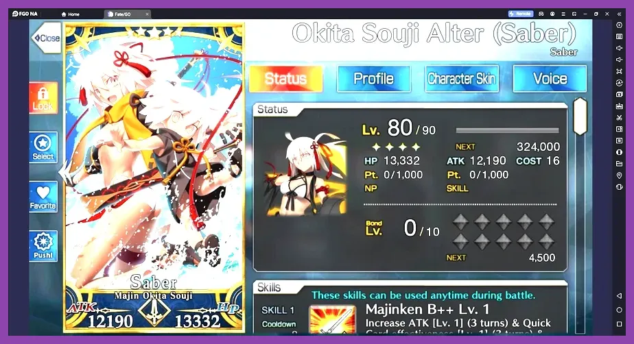 Fate Grand Order event node farming