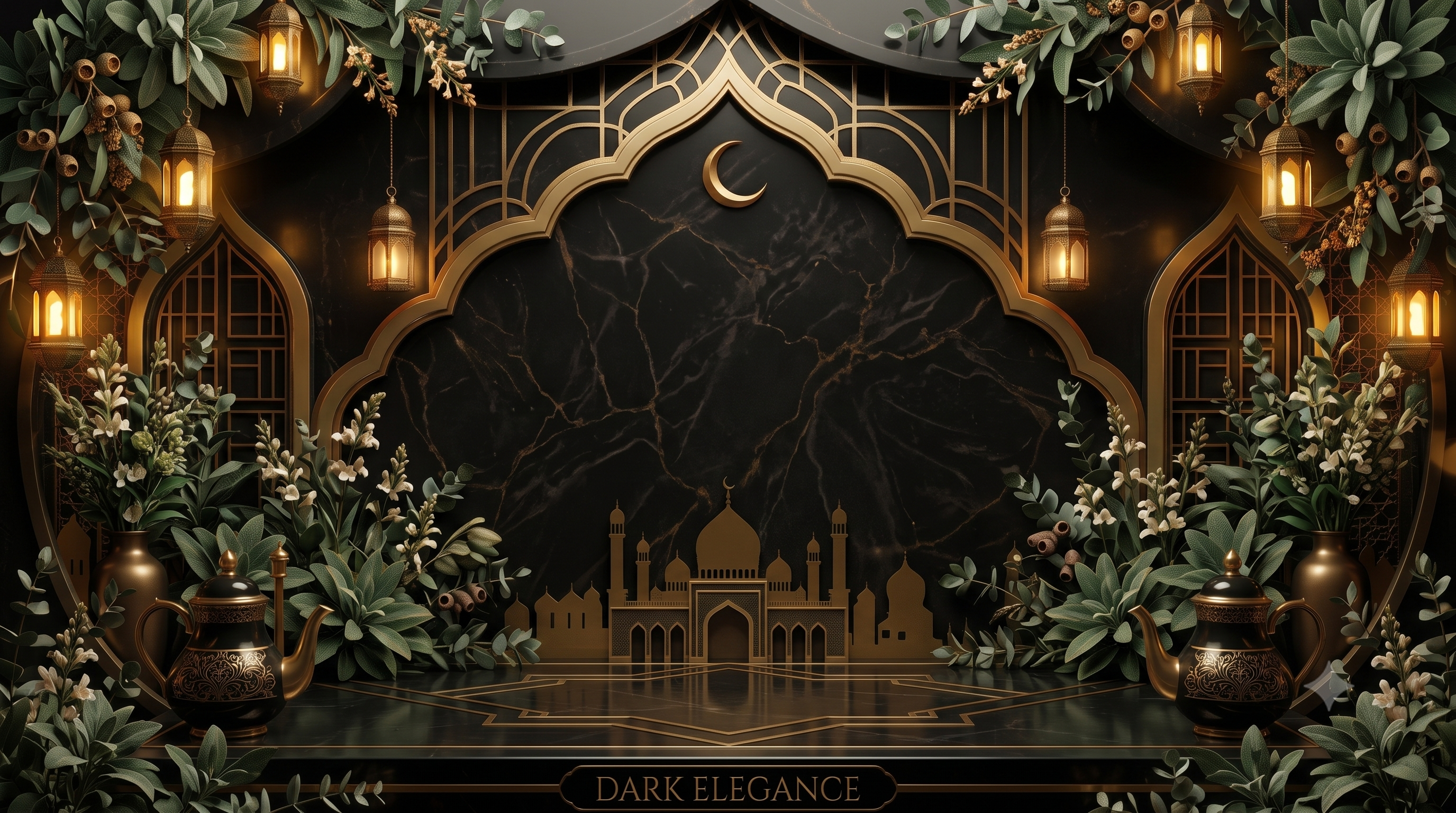 The Wedding of dark & elegan