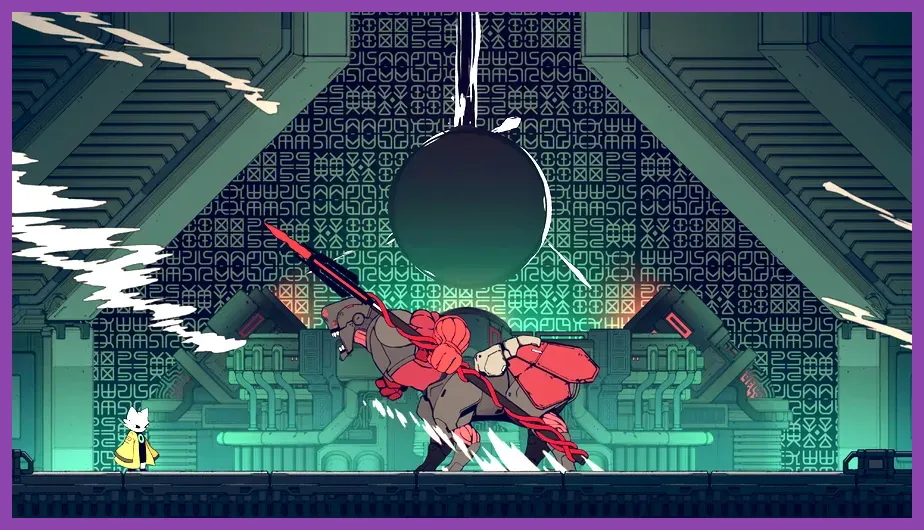 Yi countering a red attack with Unbounded Counter in Nine Sols