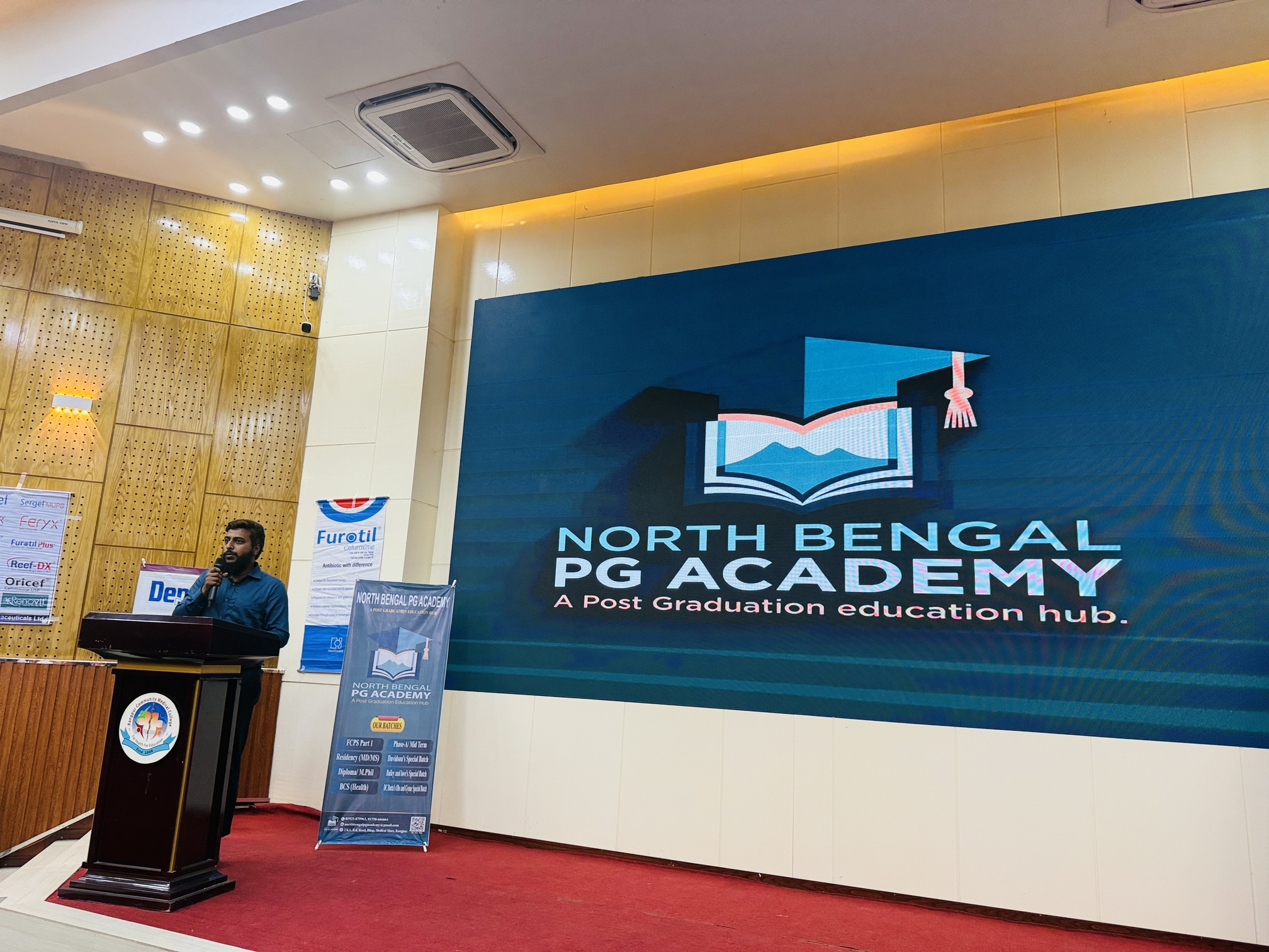 Event gathering at North Bengal PG Academy