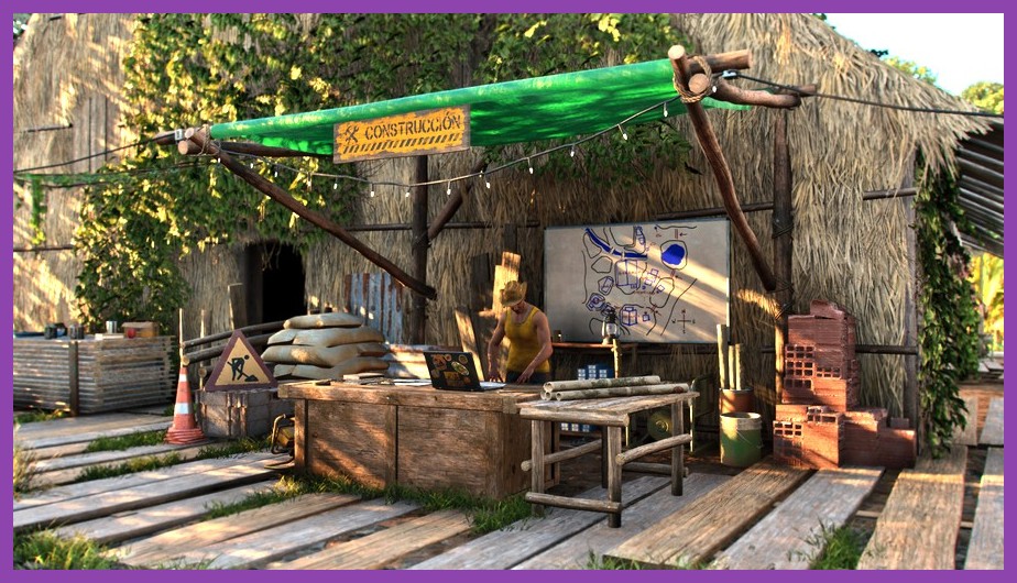 Far Cry 6 base camp construction menu showing camp facilities