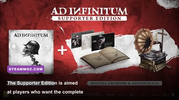 Ad Infinitum Supporter Edition digital extras including artwork and soundtrack