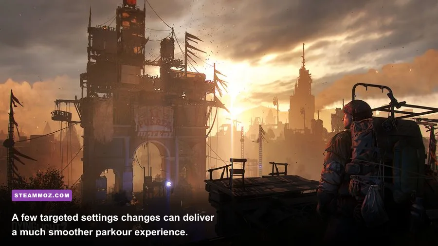 Dying Light 2 Stay Human PC graphics settings menu