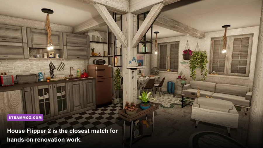 House Flipper 2 house renovation and interior design gameplay screenshot