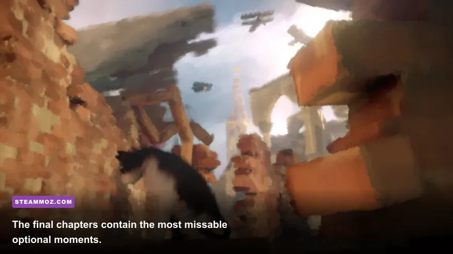 Snowy final chapter landscape in 11-11 Memories Retold