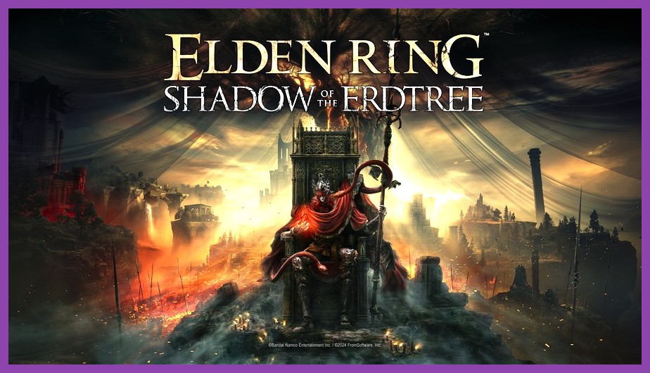 Elden Ring Shadow of the Erdtree official DLC cover art