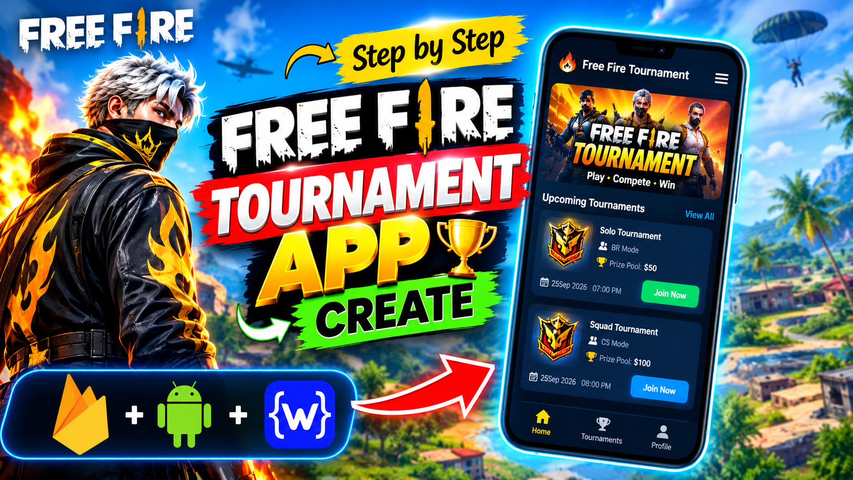 Free Fire Tournament App