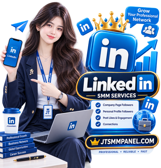 LinkedIn SMM Panel for LinkedIn followers, connections, likes, post views and comments