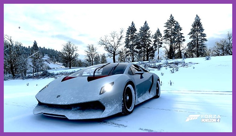 Lamborghini Sesto Elemento Forza Edition speeding down a Mexican highway