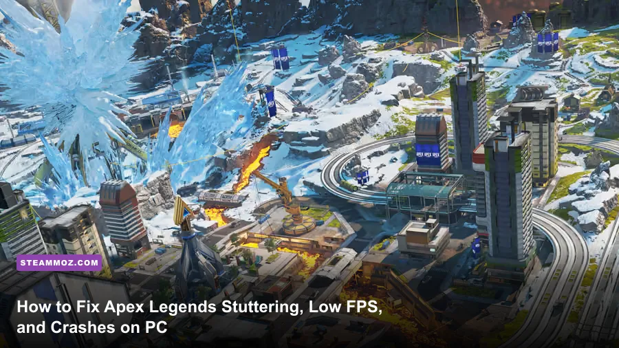 Apex Legends PC match on World's Edge with high-resolution graphics