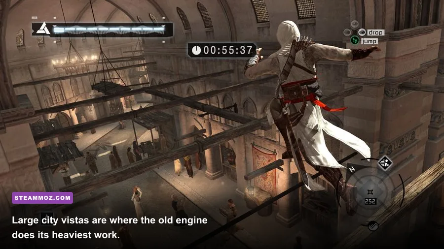 Wide view of Jerusalem in Assassin's Creed Director's Cut
