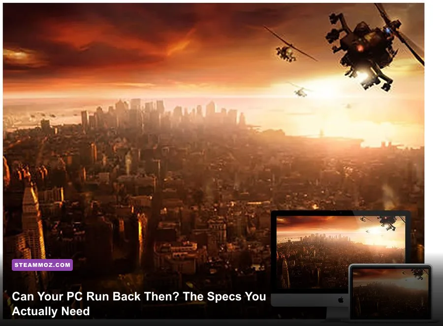 Back Then cinematic story scene showing a memory-filled house environment on PC