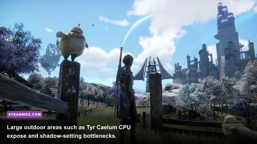 Edge of Eternity Tyr Caelum gameplay screenshot on PC