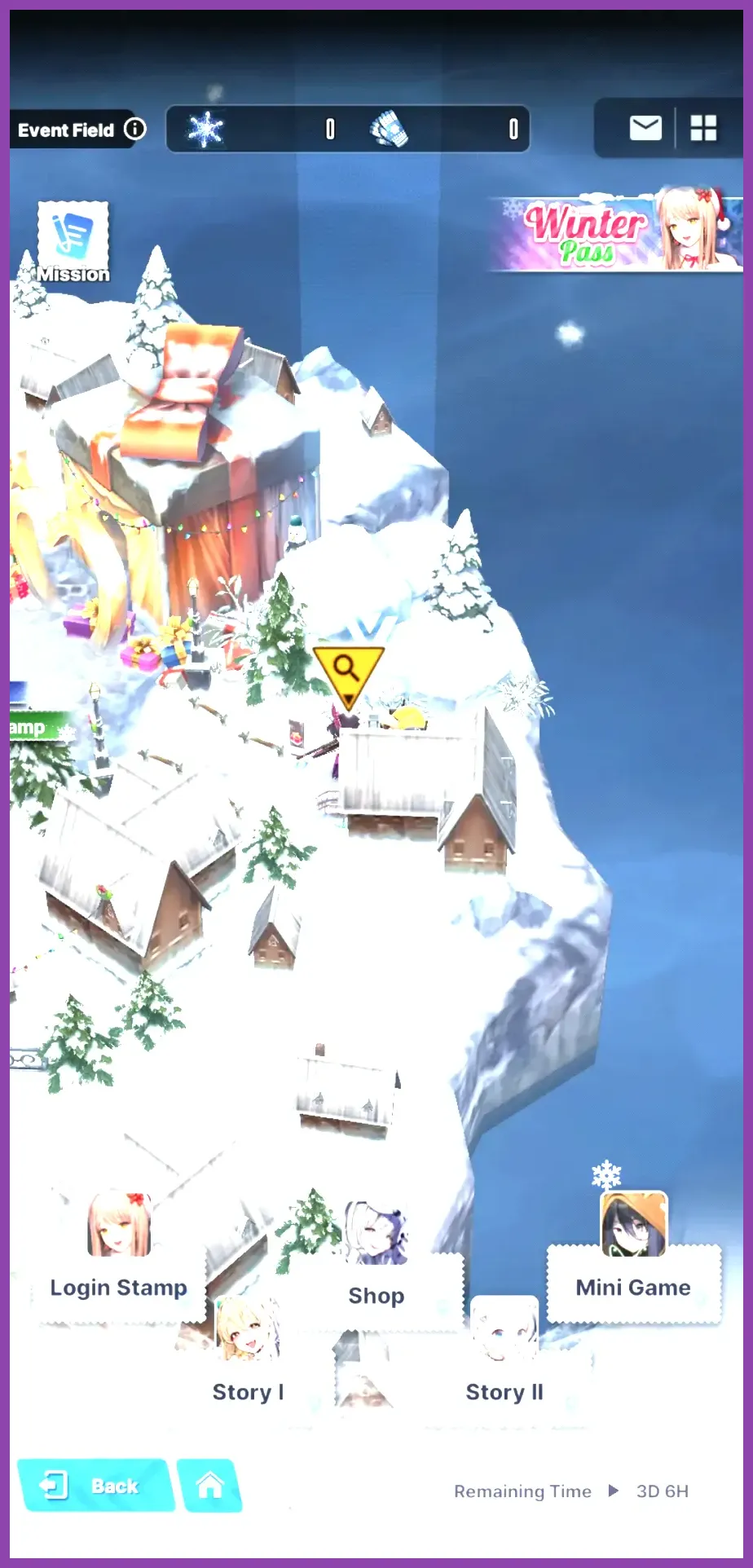 NIKKE Goddess of Victory Outpost menu displaying unlocked Lost Relic records
