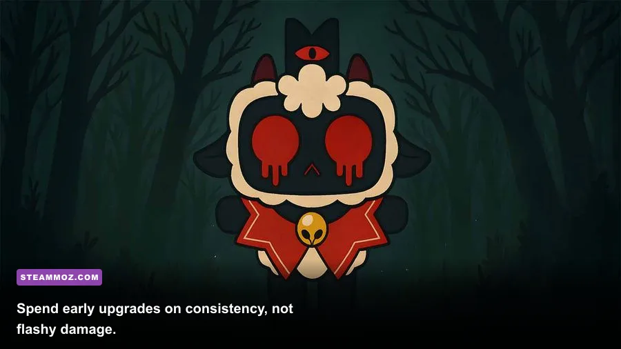 DARK Cult of the Dead character progression and skill upgrade screen
