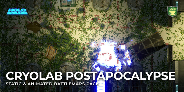 Cryolab Postapocalypse Animated Battlemaps