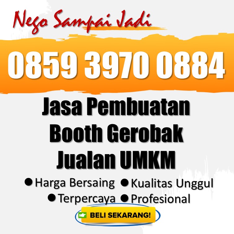 📱 WA 0859 3970 0884 - Harga Jasa Pasang Booth Gerobak Dimsum Murah Jebres Solo