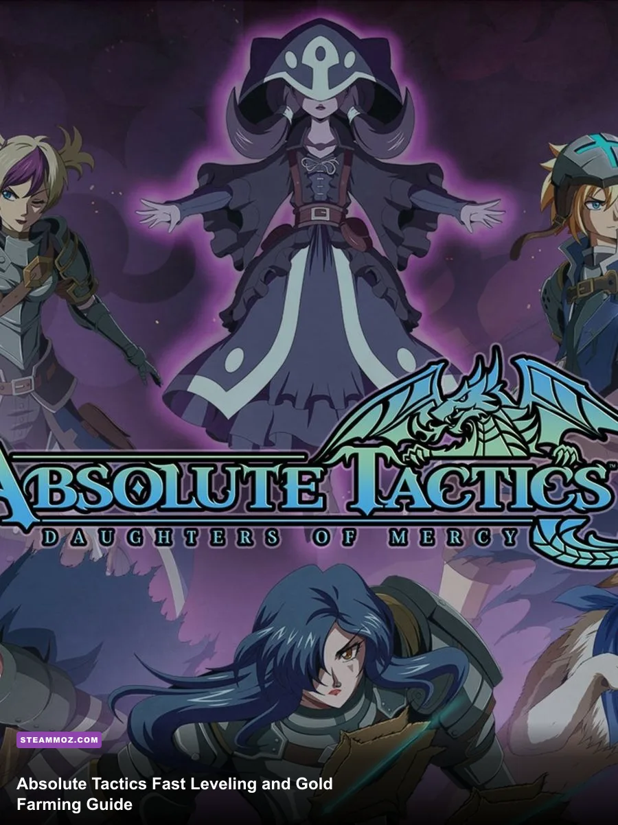 Absolute Tactics Daughters of Mercy tactical battle with Huxley and allied units