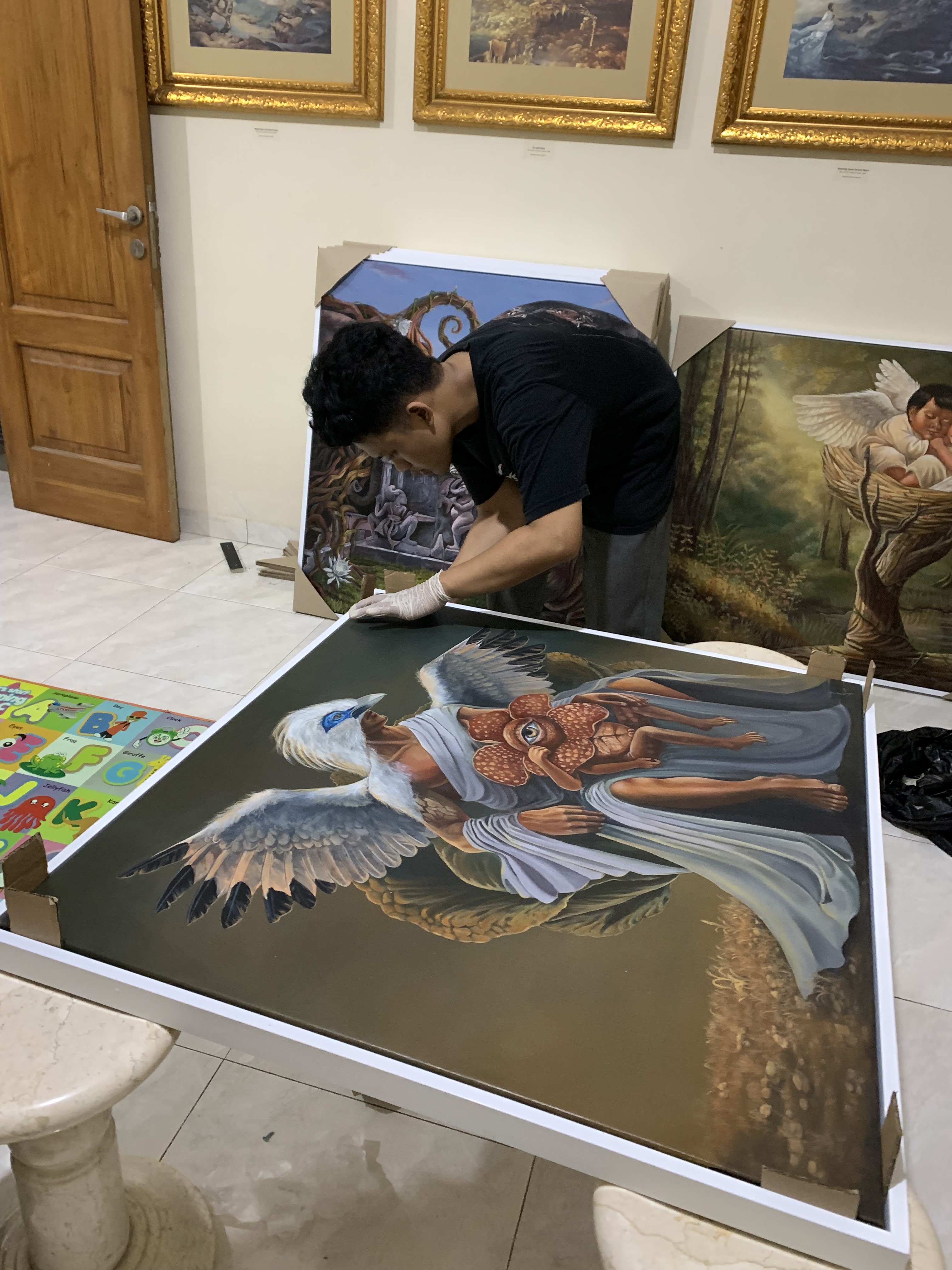 Hasil pengerjaan Sasana Pigura