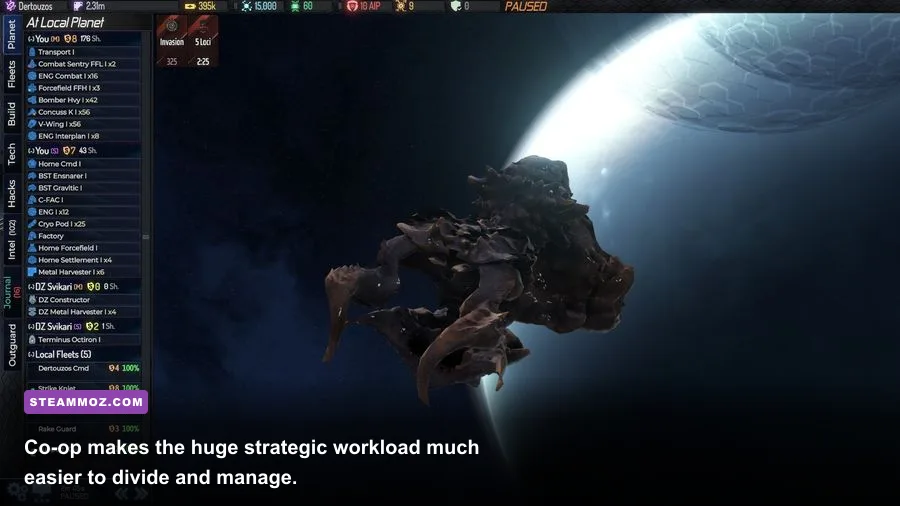 AI War 2 Zenith Onslaught cooperative multiplayer space strategy gameplay
