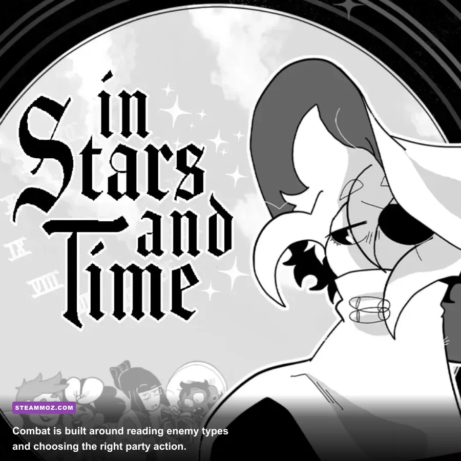 In Stars and Time turn-based combat against the King