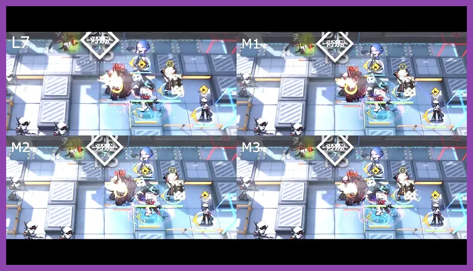 Skadi the Corrupting Heart casting skill in Arknights