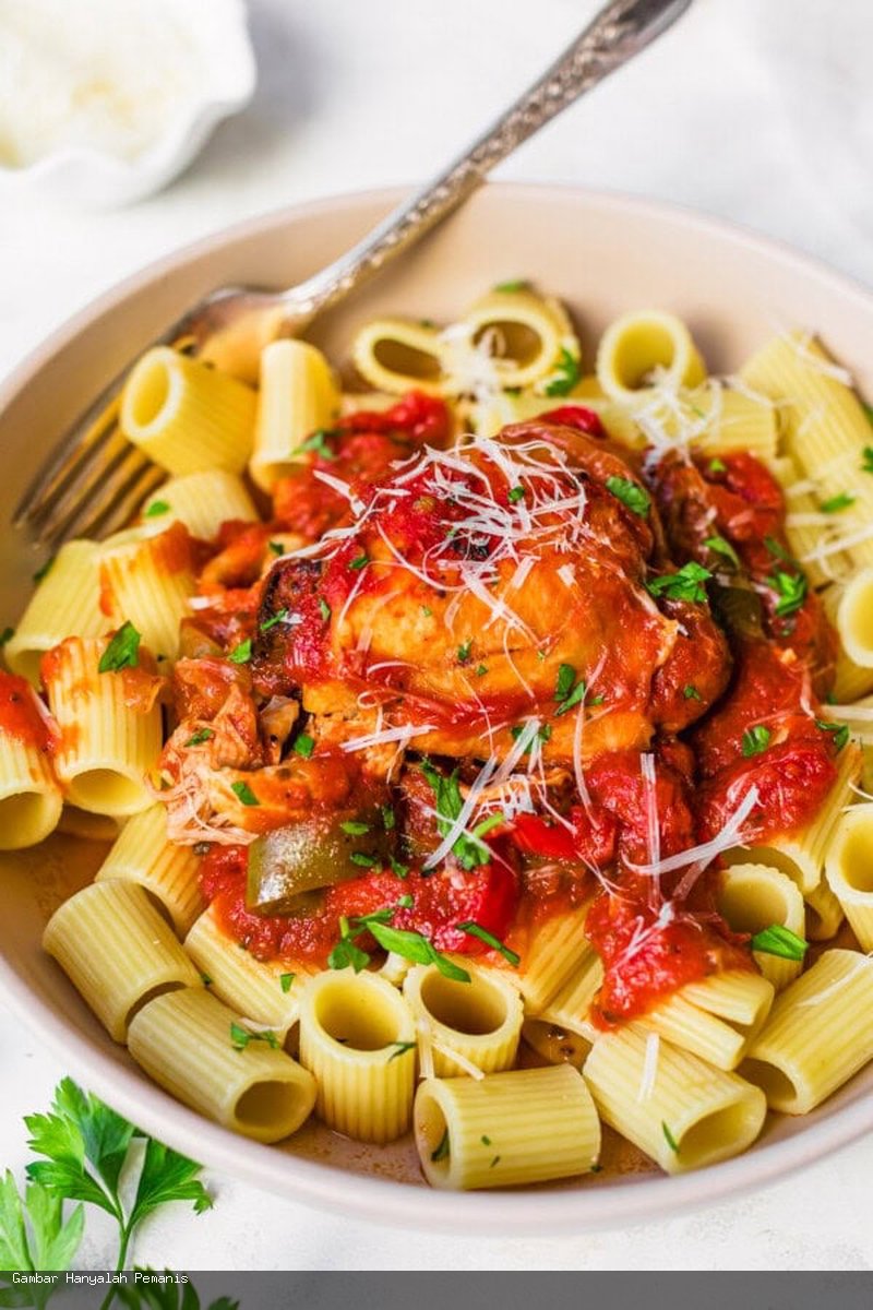 Slow Cooker Chicken Cacciatore yang Menggoda Seluruh Rumah