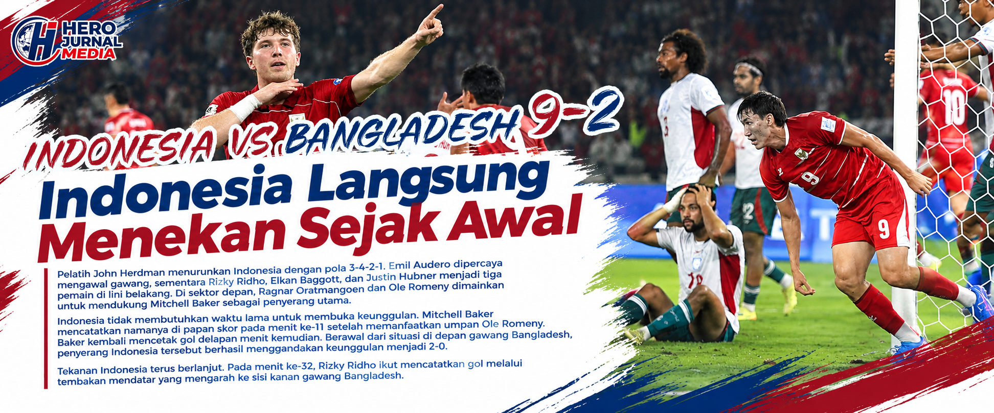 0 A Indonesia Menekan Sejak Awal