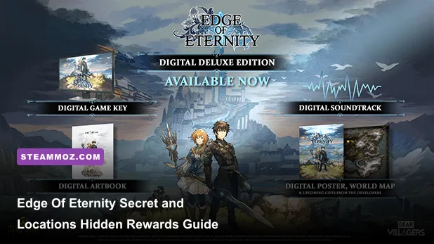Daryon and Selene exploring Heryon in Edge Of Eternity