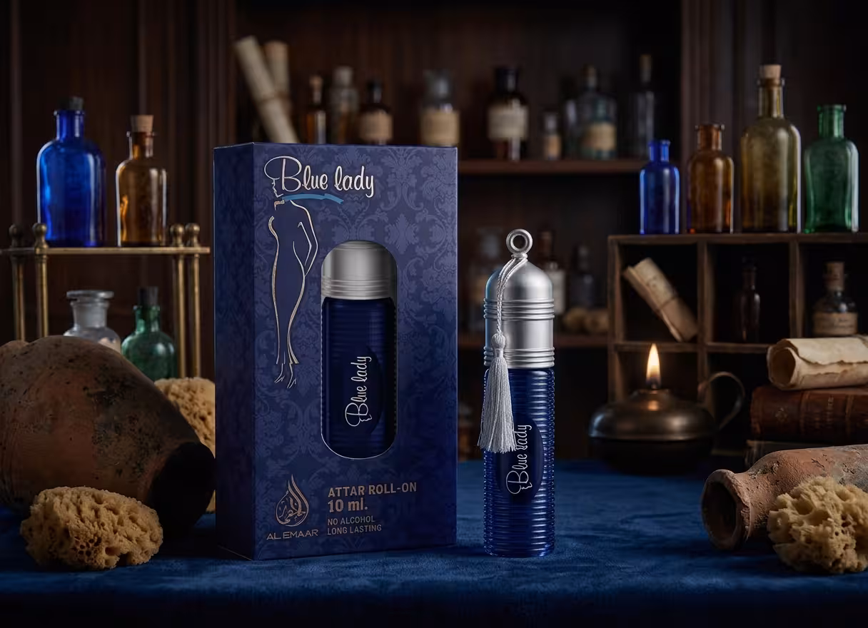 Al Emaar Attar Roll-On : Blue Lady thumbnail